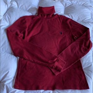 Deep Maroon Turtle Neck